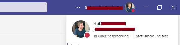 Datenschutz Teams Status